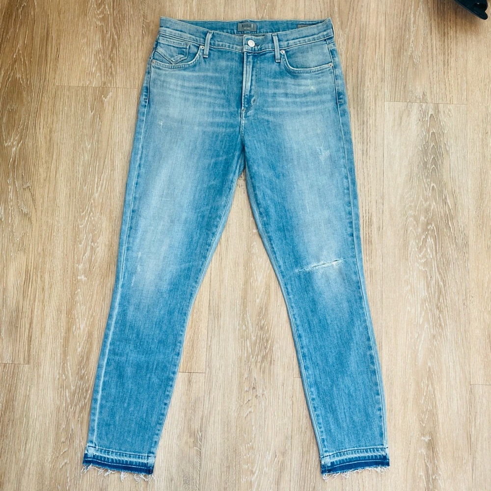 DISCONTINUED AGOLDE Sophie Mid-Rise Crop Skinny Jeans, Size 29
